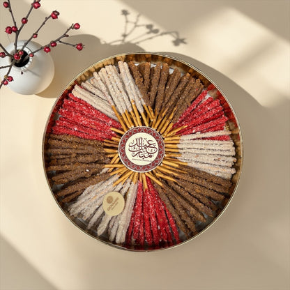 Polish Savory Biscuit Sticks Platter | صحن عيدان موالح بولندي