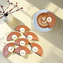 Eid Al Fater Fan-Shaped Chocolate Drink Toppers – 20 Pieces  شوكليت مروحة للعيد الفطر مخصّصة لتزيين المشروبات – 20 قطعة