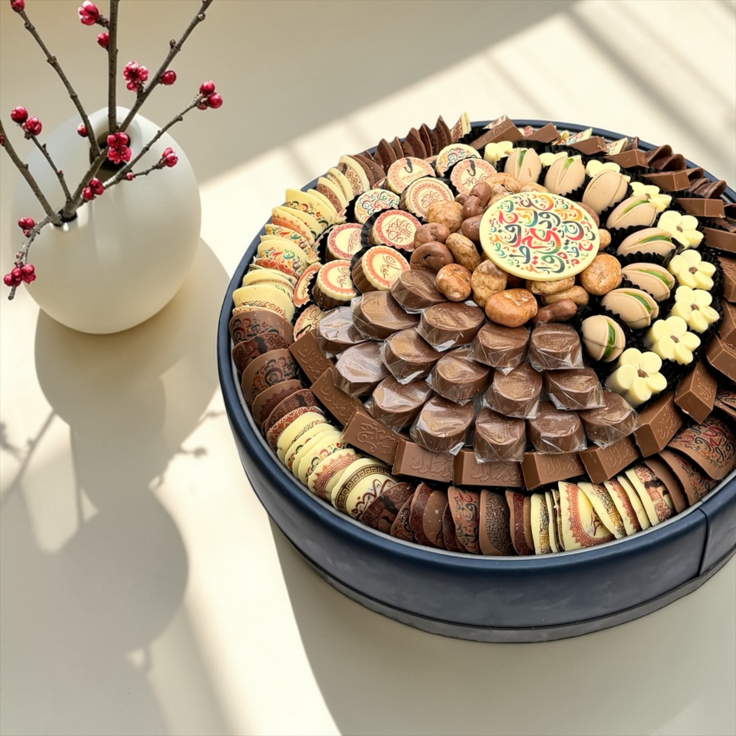 VIP Leather Platter   تشكيلة سيجنتشر صحن جلد