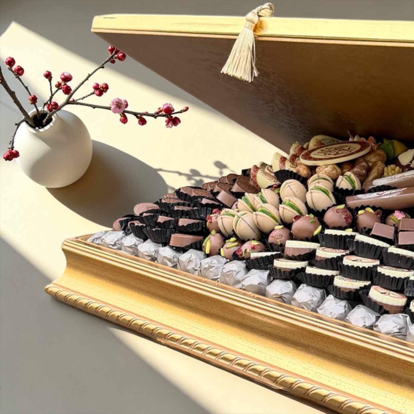 VIP Wooden Leather  بوكس خشبي فاخر بجلد