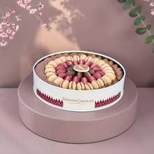 Premium Metal Gift Box with Assorted Belgian Chocolate | E34