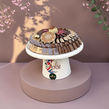 Luxury Stainless Steel Platter with Stand | E5
