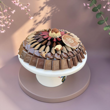 Luxury Stainless Steel Platter with Stand | E5