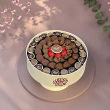 Acrylic Wood Stand with Assorted Chocolate | E110