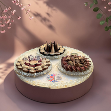 VIP Ceramic Platter with Wrapped Belgian Chocolate | E112