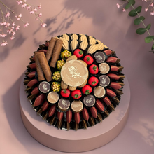 Porcelain Platter with Assorted Chocolate | E107