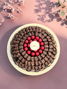 Leather Platter – Chocolate-Dipped Croissant | EO147