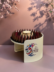 Wooden Stand with Chocolate Cones | EO145