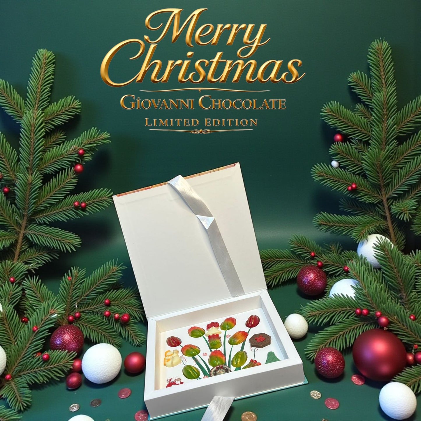 Luxury Tulip Chocolate Box