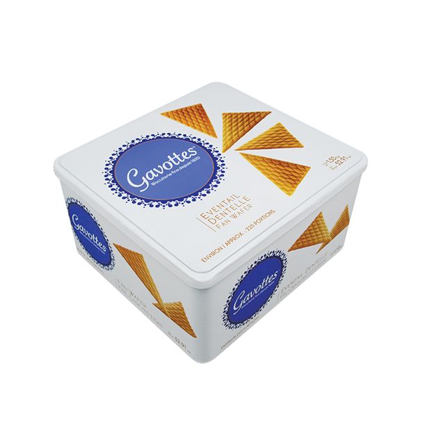 Gavottes Crêpe Dentelle Crispy French Wafers – Tin Box  سكويت كريب فرنسي مقرمش من Gavottes – علبة معدنية فاخرة