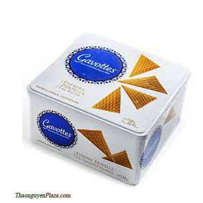 Gavottes Crêpe Dentelle Crispy French Wafers – Tin Box  سكويت كريب فرنسي مقرمش من Gavottes – علبة معدنية فاخرة