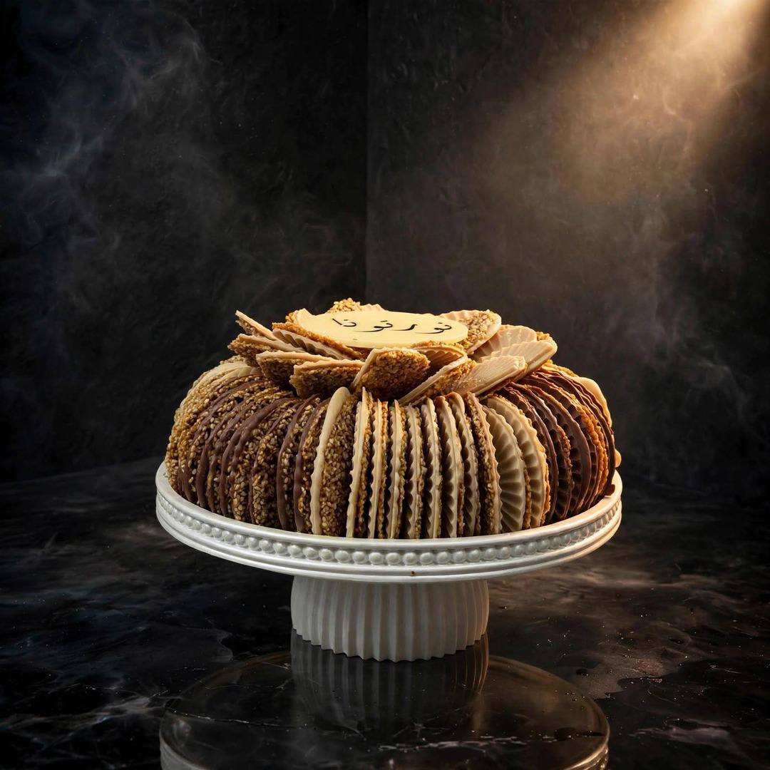 Prestige Package luxury chocolates and treats on five elegant plates – 2 | باكيج بريستيج من الشوكولاتة الفاخرة والموالح على خمس صحون أنيقة – 2