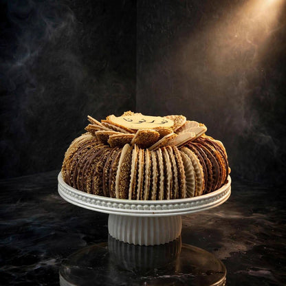 Prestige Package luxury chocolates and treats on five elegant plates – 2 | باكيج بريستيج من الشوكولاتة الفاخرة والموالح على خمس صحون أنيقة – 2