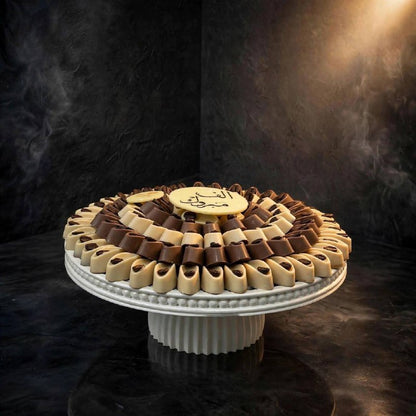 Prestige Package luxury chocolates and treats on five elegant plates – 3 | باكيج بريستيج من الشوكولاتة الفاخرة والموالح على خمس صحون أنيقة – 3