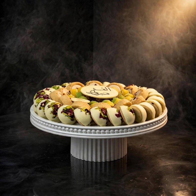 Prestige Package luxury chocolates and treats on five elegant plates – 4 | باكيج بريستيج من الشوكولاتة الفاخرة والموالح على خمس صحون أنيقة – 4